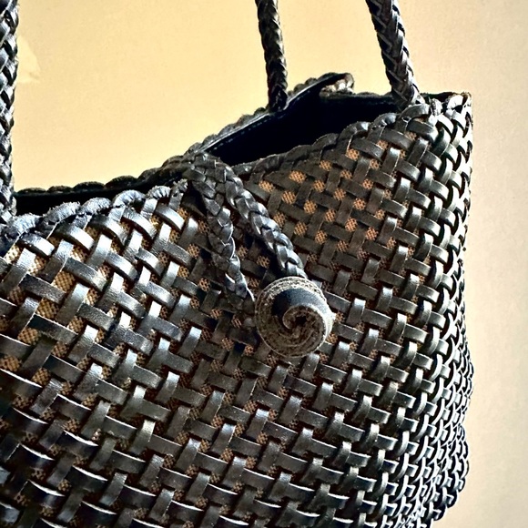 Eric Javits Woven Leather Bag - Picture 7 of 14